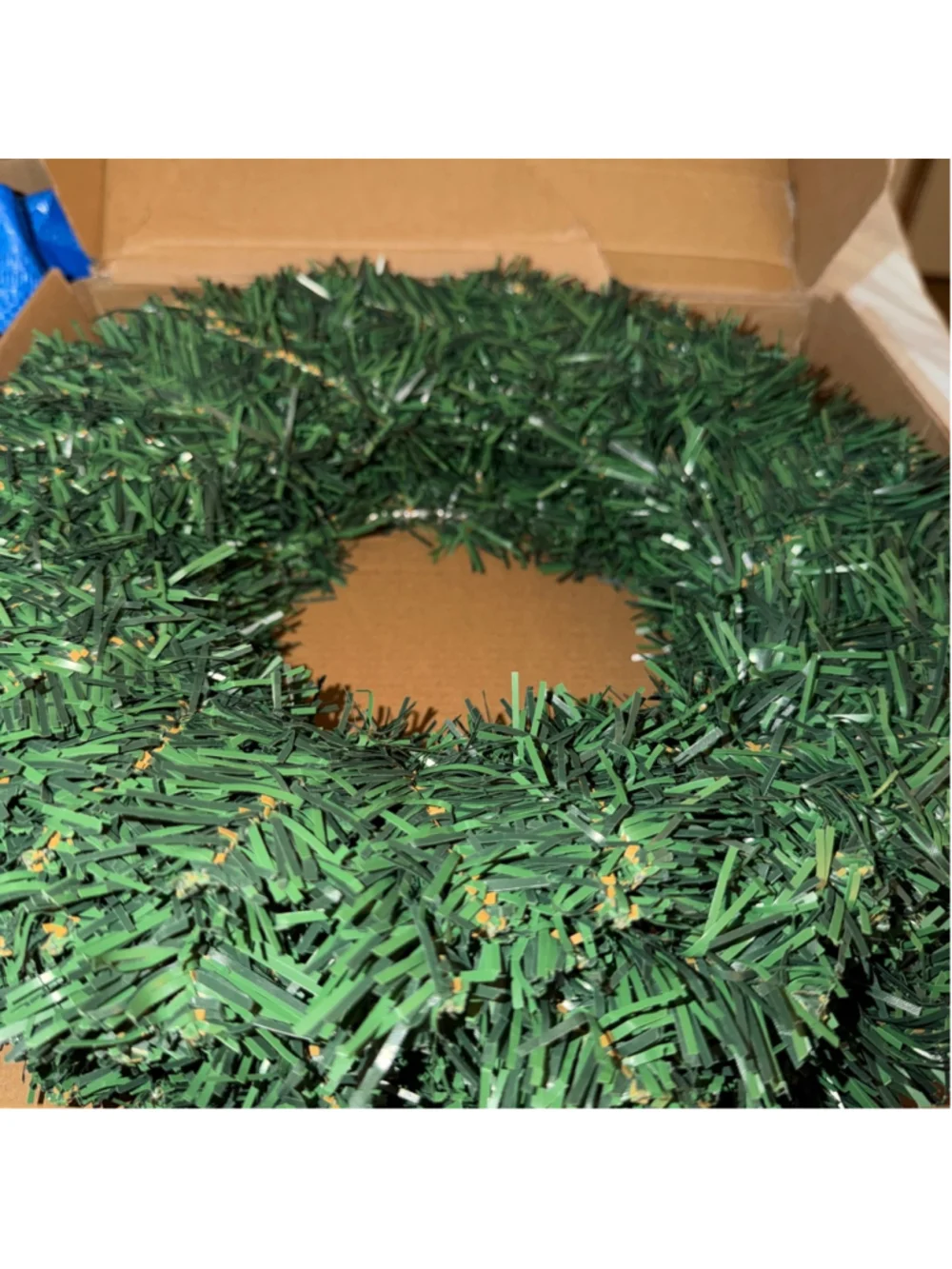 NEW Set of 3 Christmas Wreaths Front Door Outside Decorations 12”